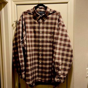 Mens Ralph Lauren “Big Shirt” long sleeve button up shirt! XXL! Like new!